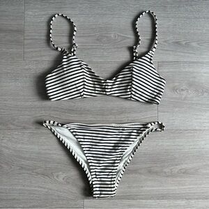 H&M Striped Bikini